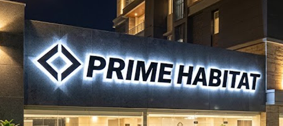 Aluminium cast lettering and metal logo signage