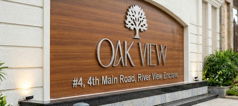 Premium dimensional metal signage