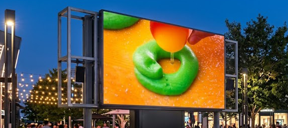 LED thin film display and digital standee solutions
