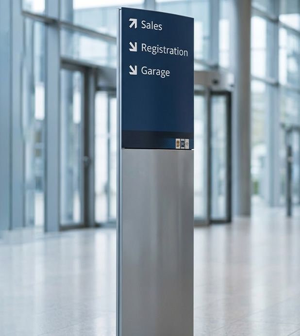 Quality-driven signage design and fabrication